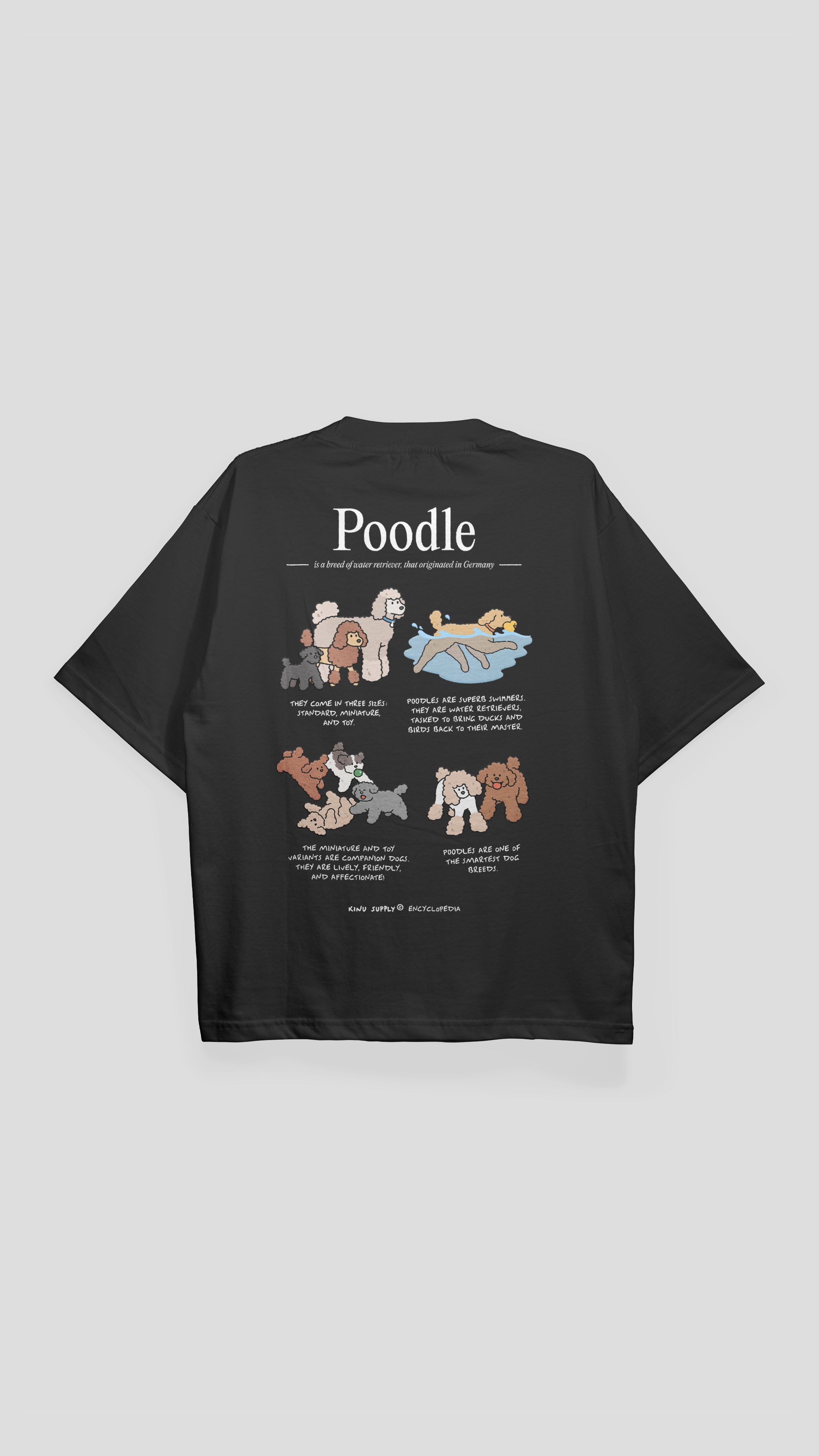 Poodle Encyclopedia T-shirt