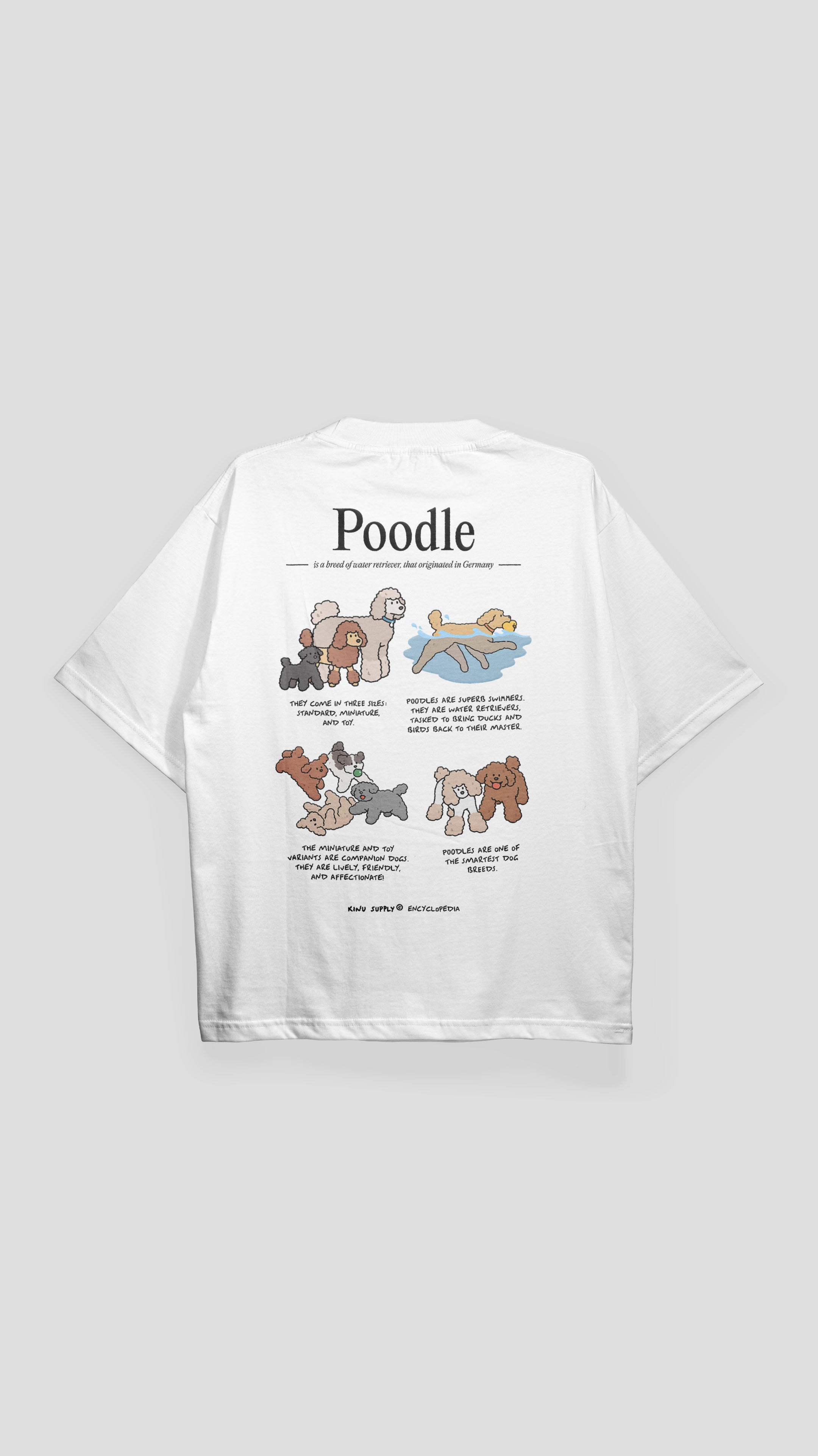 Poodle Encyclopedia T-shirt