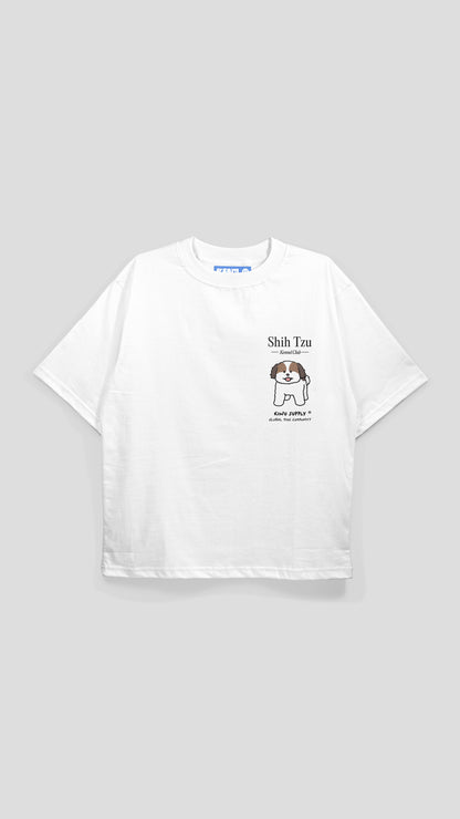 Shih Tzu Encyclopedia T-shirt White