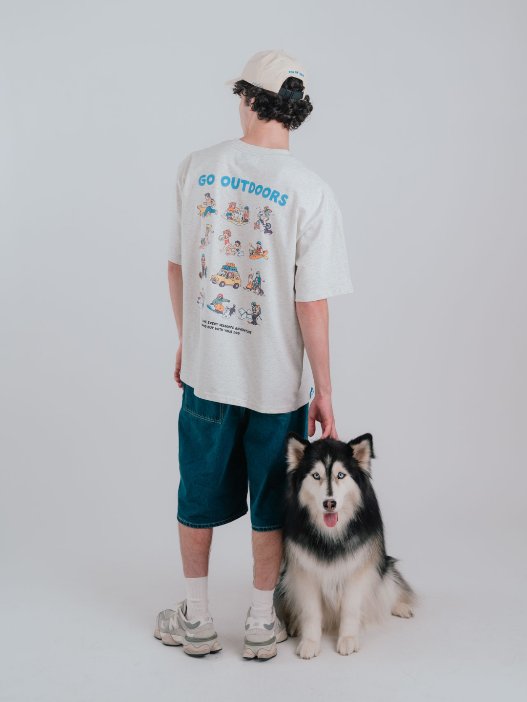 "Go Outdoors" - Outdoor Dog Club T-shirt