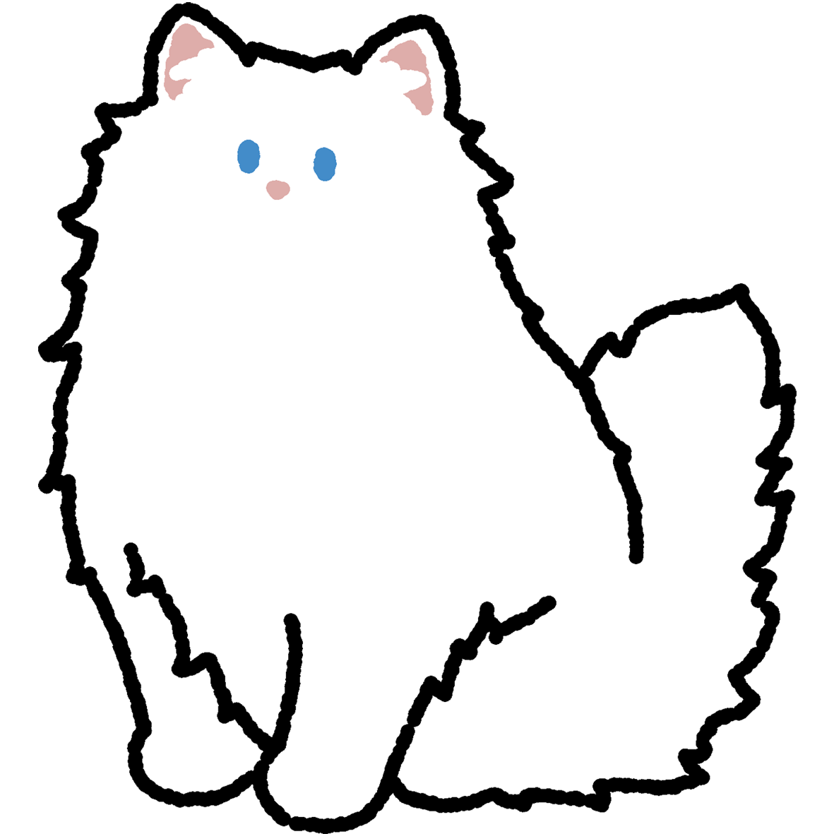 Cat Stickers (waterproof decals)