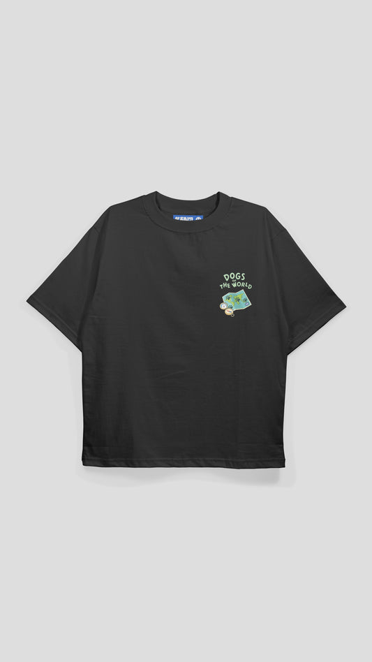 Dog of the World T-shirt Black