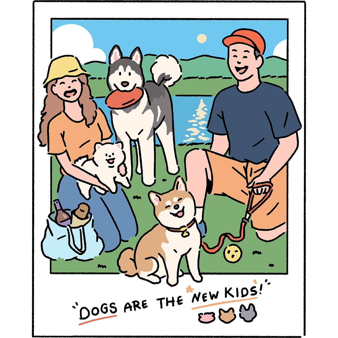 Dog Stickers (waterproof decals)